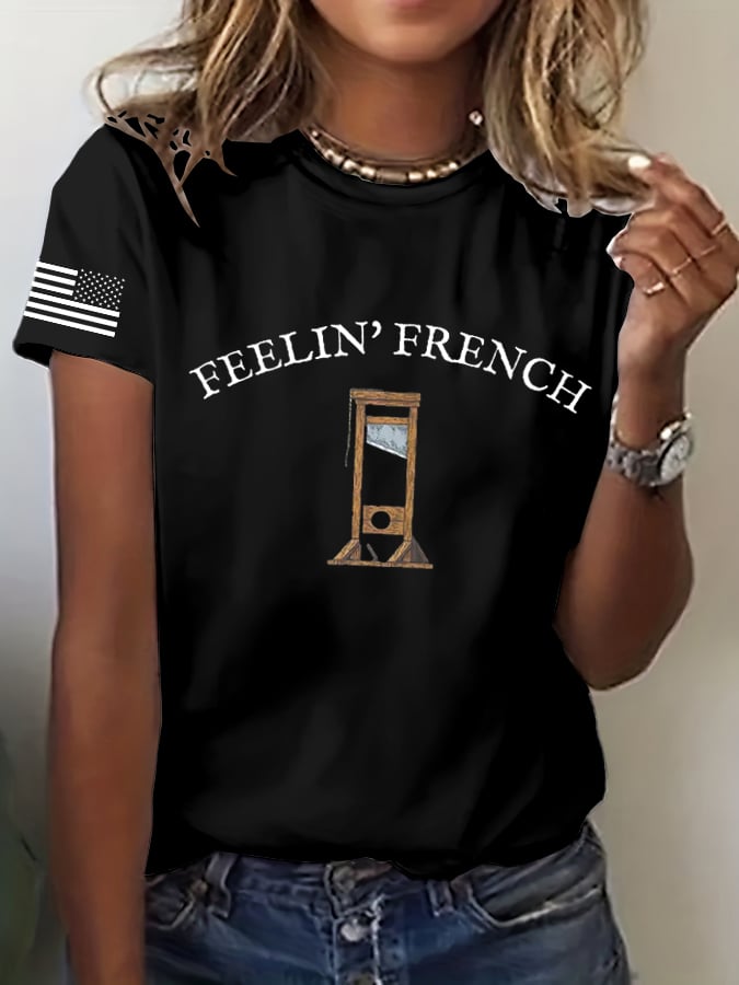 Women's Guillotine FDT Printed Casual T-Shirt