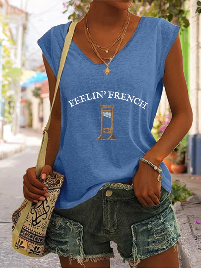 Women's Guillotine FDT Printed Casual Tank Top