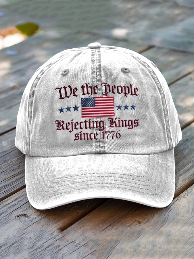 Unisex Rejecting Kings Print Hat