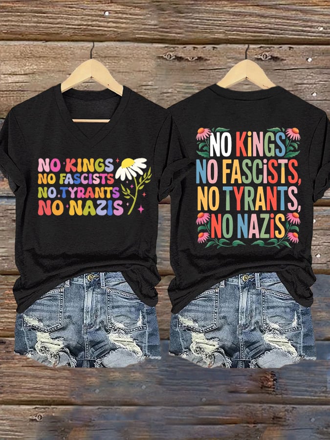 Women's  FTD  V-neck T-shirt