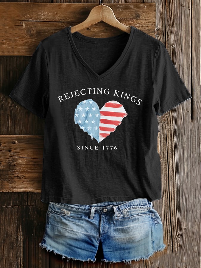 Women's Casual Fashion Fdt  Rejects The King T-Shirt