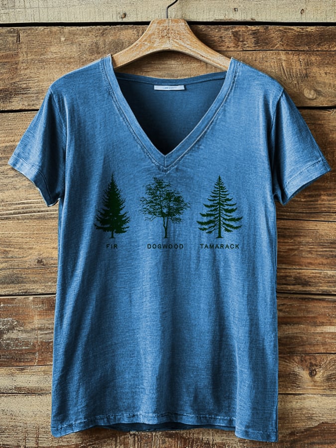 Women's FDT Tree  Print T-Shirt