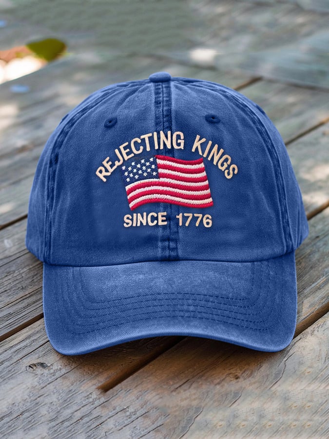 Unisex Casual Vintage Washed Cotton Reject King Fdt Hat