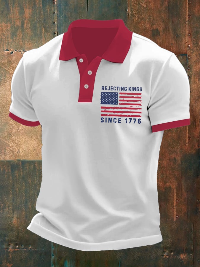 Men's Casual Fashion Fdt Reject King Polo