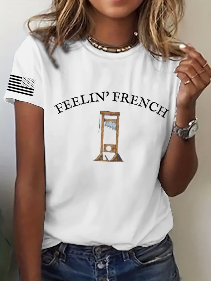Women's Guillotine FDT Printed Casual T-Shirt