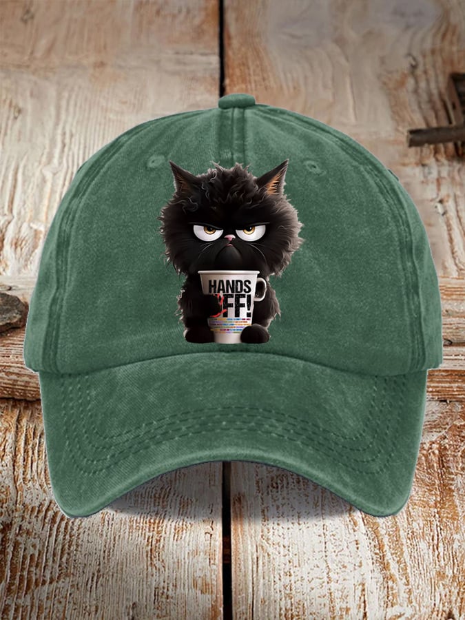Unisex Cat Stop Washable Cotton Hat