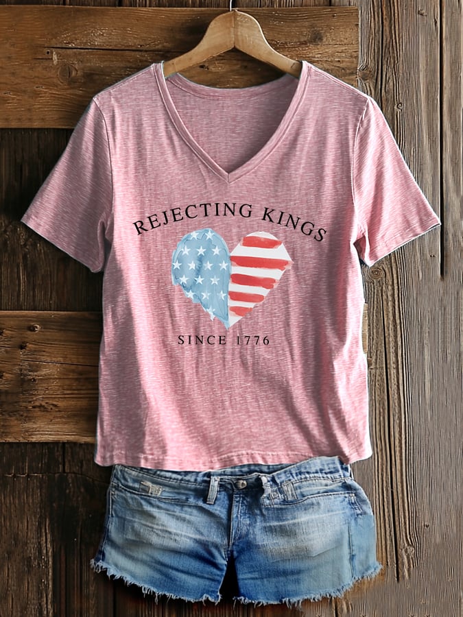 Women's Casual Fashion Fdt  Rejects The King T-Shirt