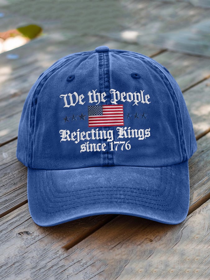 Unisex Rejecting Kings Print Hat