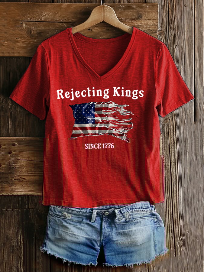 Women's  FTD  V-neck T-shirt