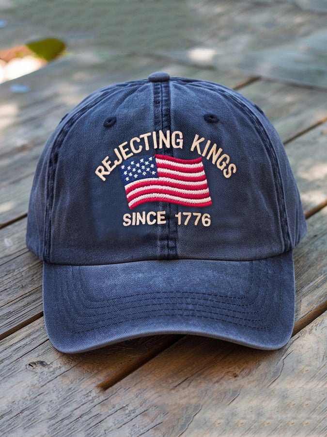 Unisex Casual Vintage Washed Cotton Reject King Fdt Hat