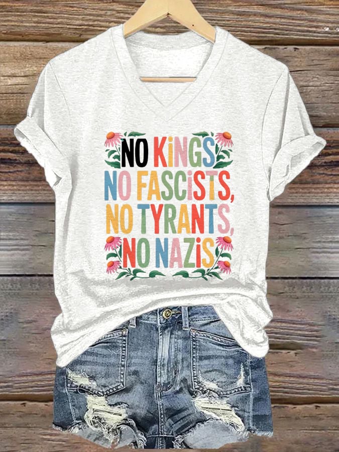 Women's  FTD  V-neck T-shirt