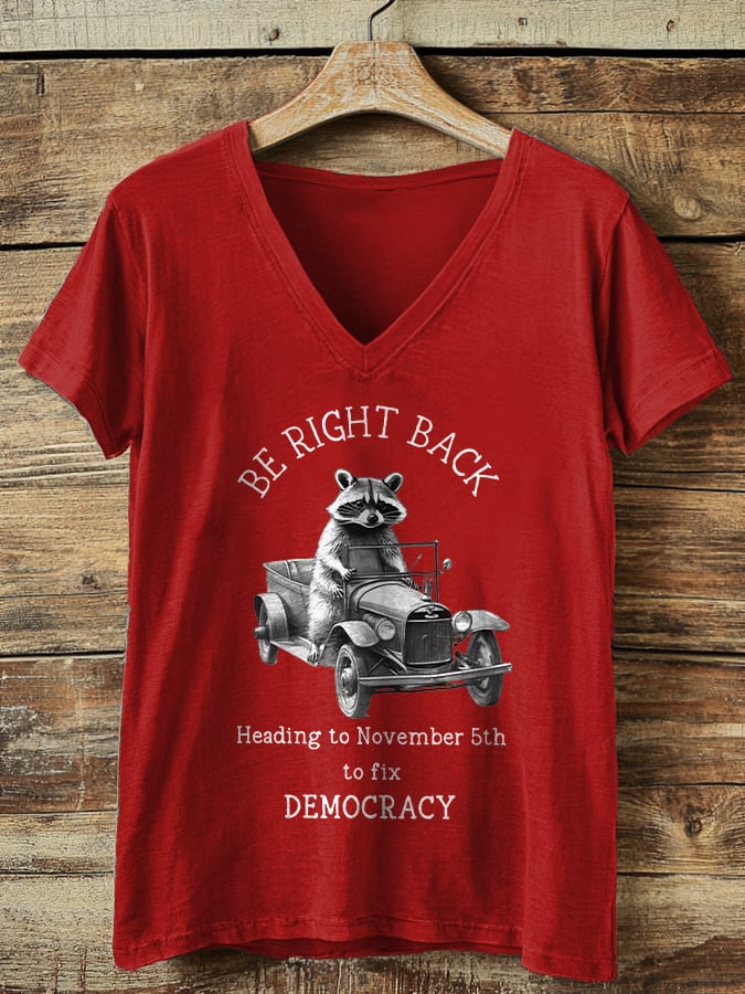 Women's Fashion Casual Radicalized By Basic Decency Printed Fdt Short-Sleeved T-Shirt