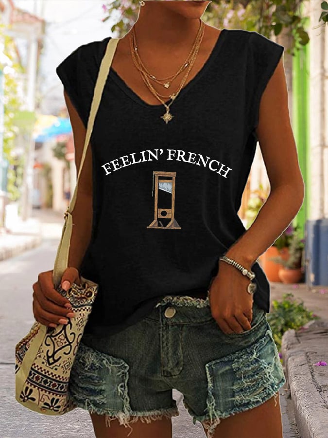 Women's Guillotine FDT Printed Casual Tank Top