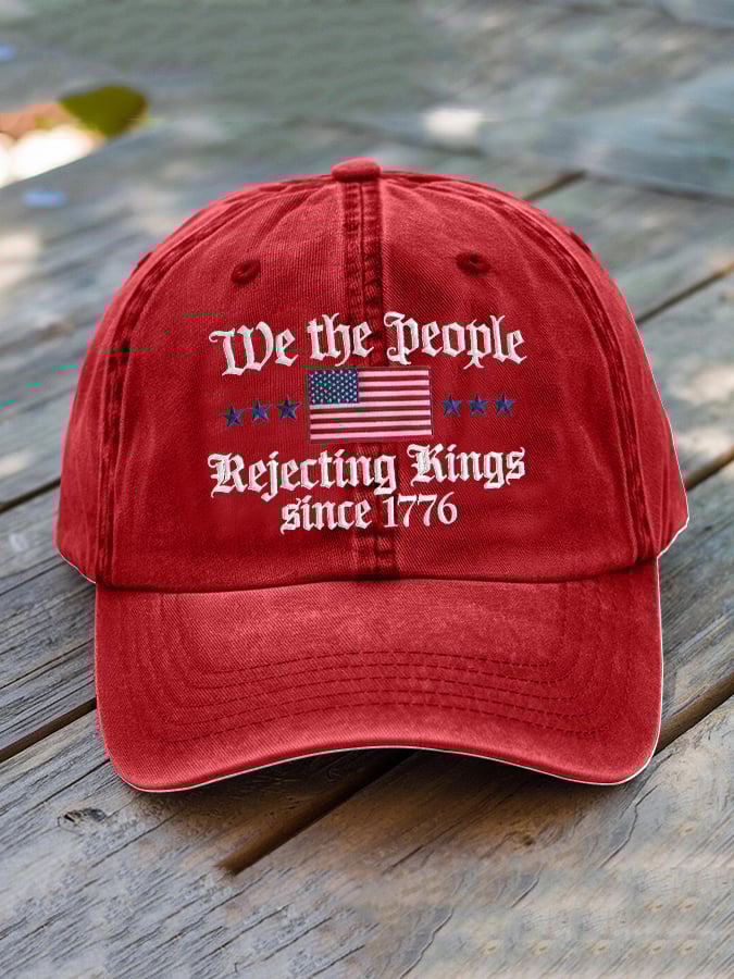 Unisex Rejecting Kings Print Hat
