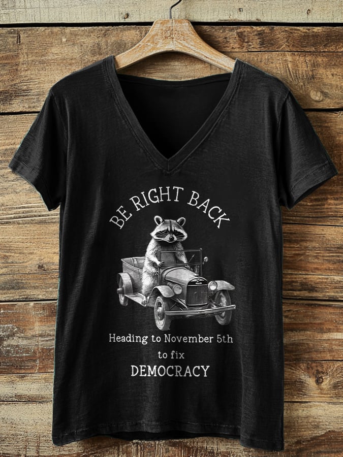 Women's Fashion Casual Radicalized By Basic Decency Printed Fdt Short-Sleeved T-Shirt