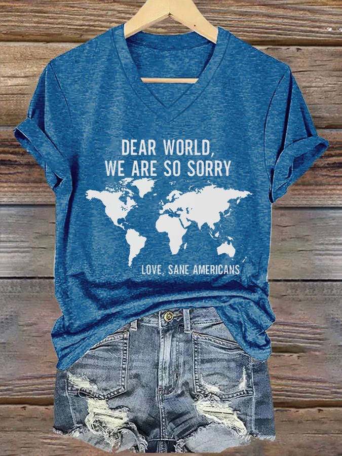 Women's fdt printed casual T-shirt