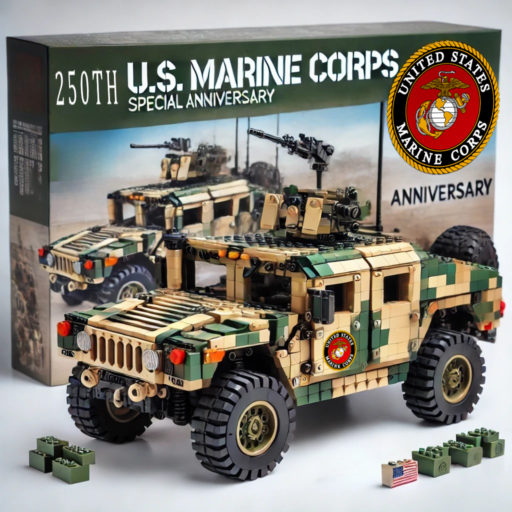 Brick Car 250th Anniversary Military Edition