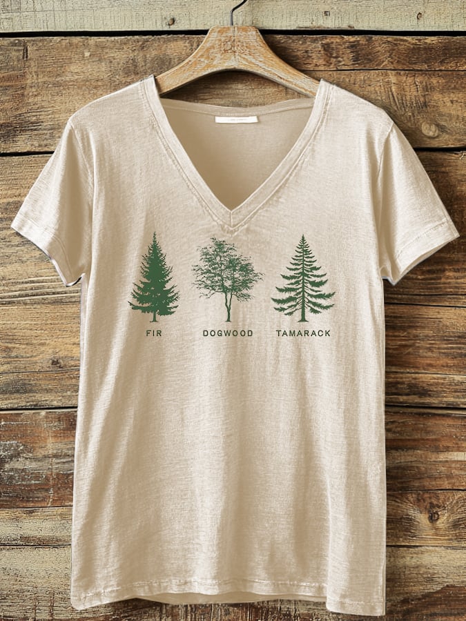 Women's FDT Tree  Print T-Shirt