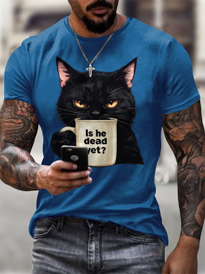 Men's Casual CAT FDT Shirt