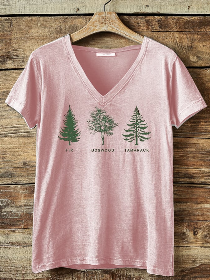 Women's FDT Tree  Print T-Shirt