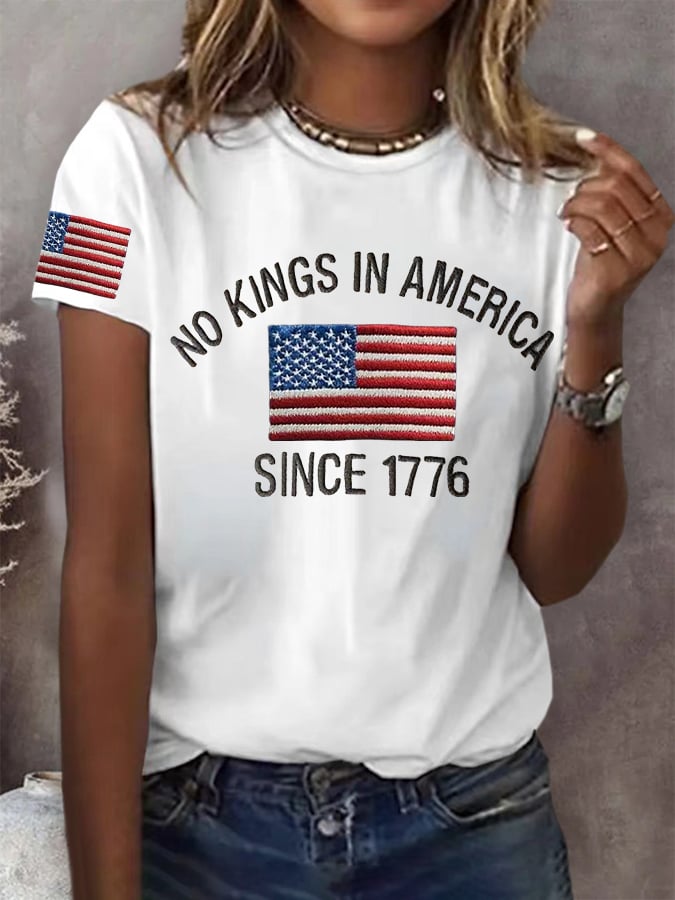 Women's No Kings In America T-shirt