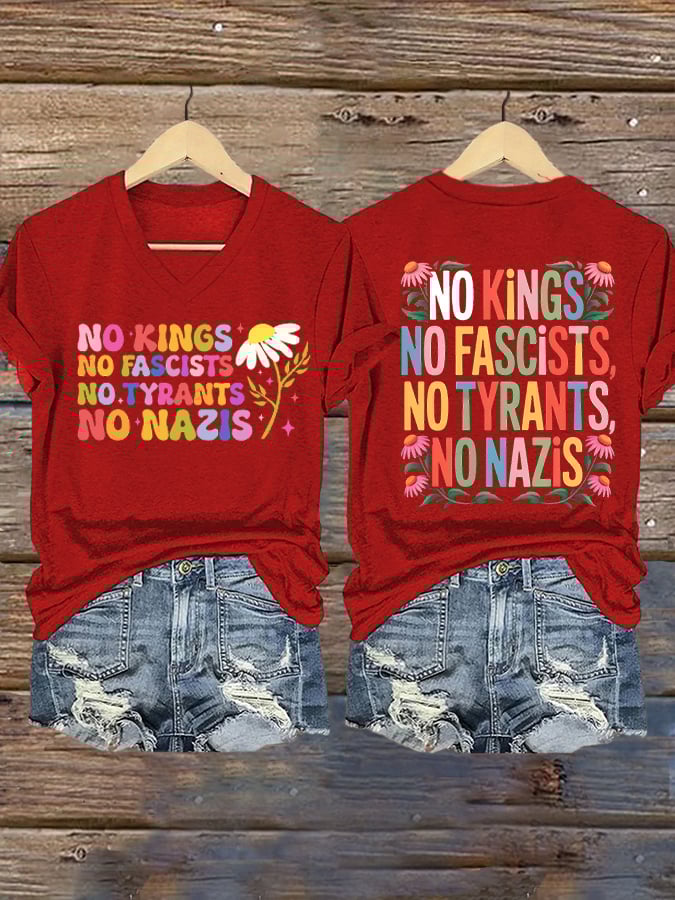 Women's  FTD  V-neck T-shirt