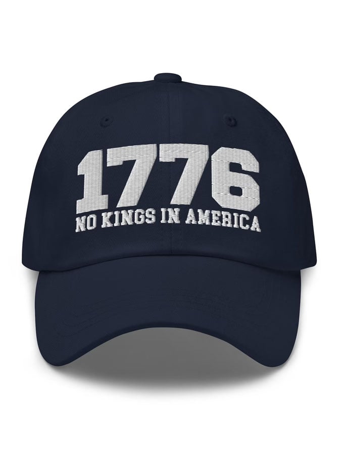 Unisex 1776 No Kings In America Hat