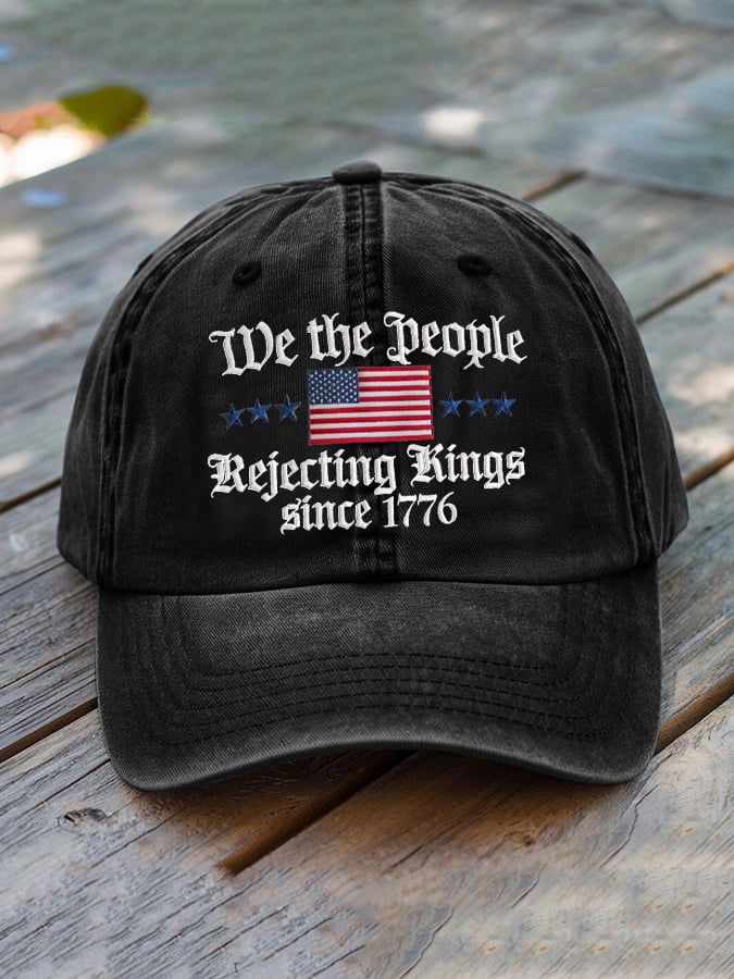 Unisex Rejecting Kings Print Hat