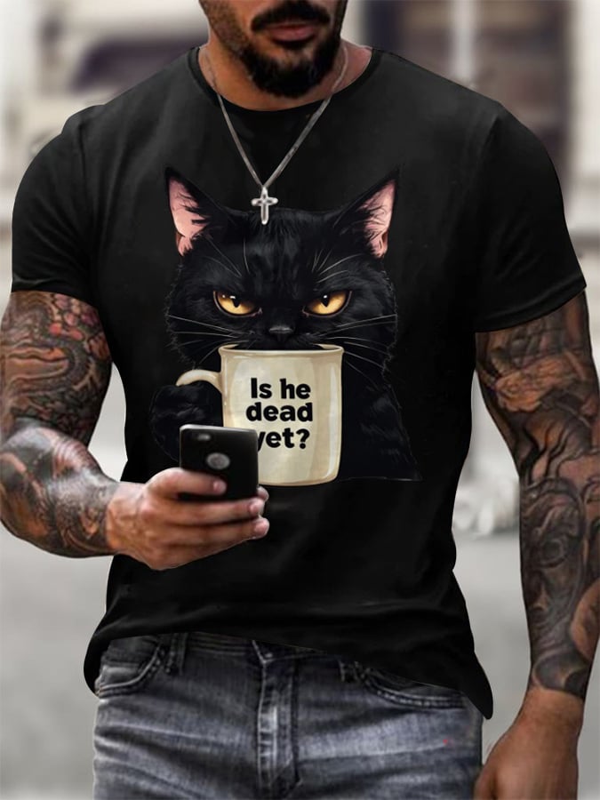Men's Casual CAT FDT Shirt