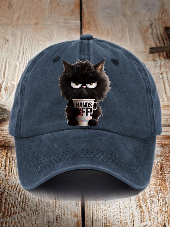 Unisex Cat Stop Washable Cotton Hat