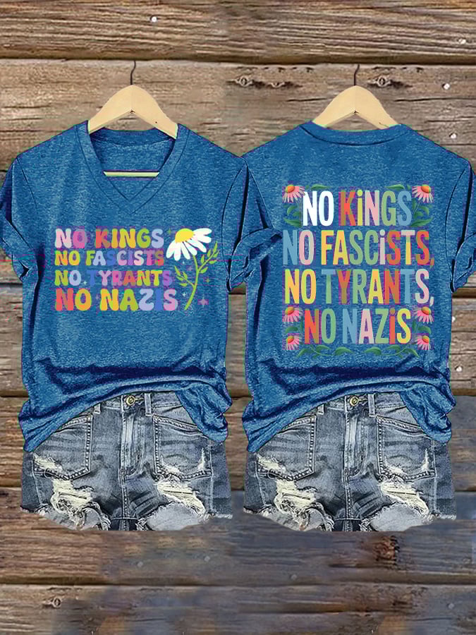 Women's  FTD  V-neck T-shirt