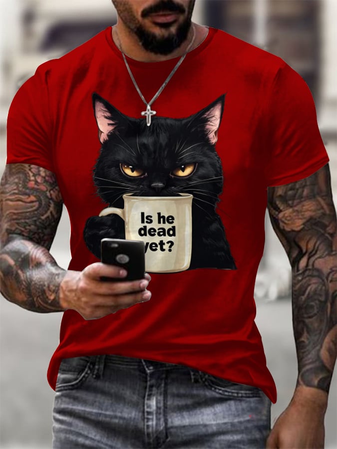 Men's Casual CAT FDT Shirt