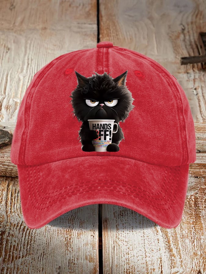 Unisex Cat Stop Washable Cotton Hat