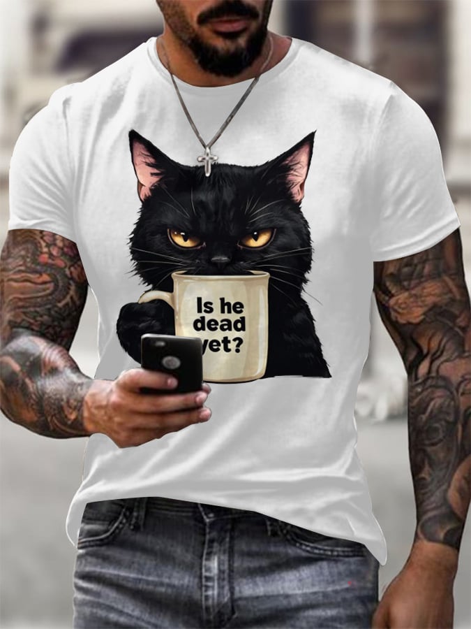 Men's Casual CAT FDT Shirt