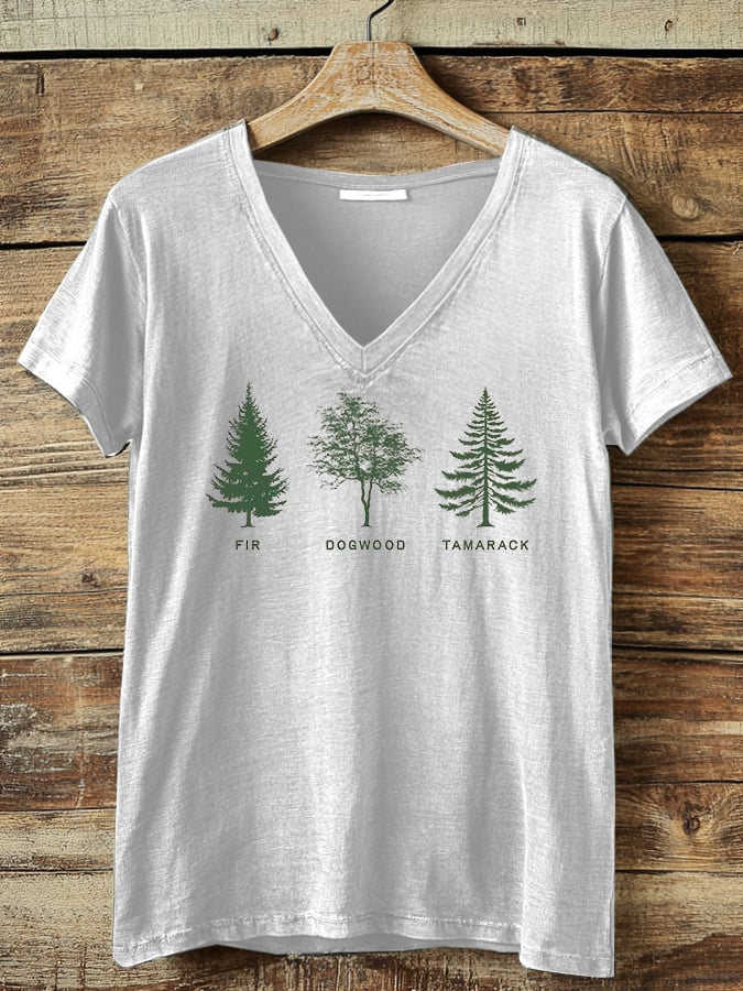 Women's FDT Tree  Print T-Shirt