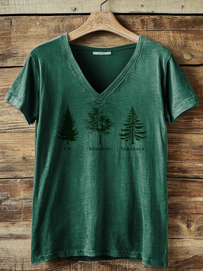 Women's FDT Tree  Print T-Shirt