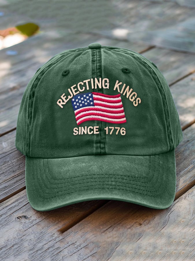 Unisex Casual Vintage Washed Cotton Reject King Fdt Hat