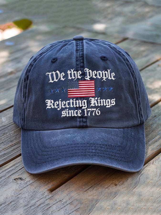 Unisex Rejecting Kings Print Hat