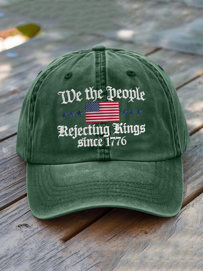 Unisex Rejecting Kings Print Hat