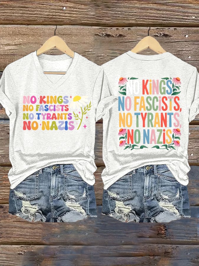 Women's  FTD  V-neck T-shirt