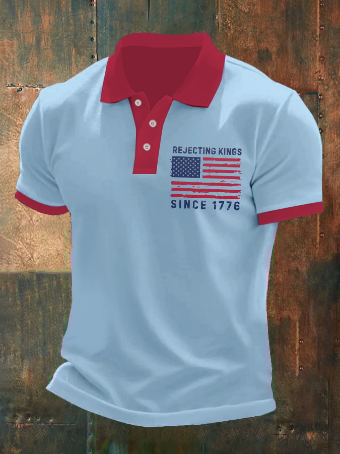 Men's Casual Fashion Fdt Reject King Polo