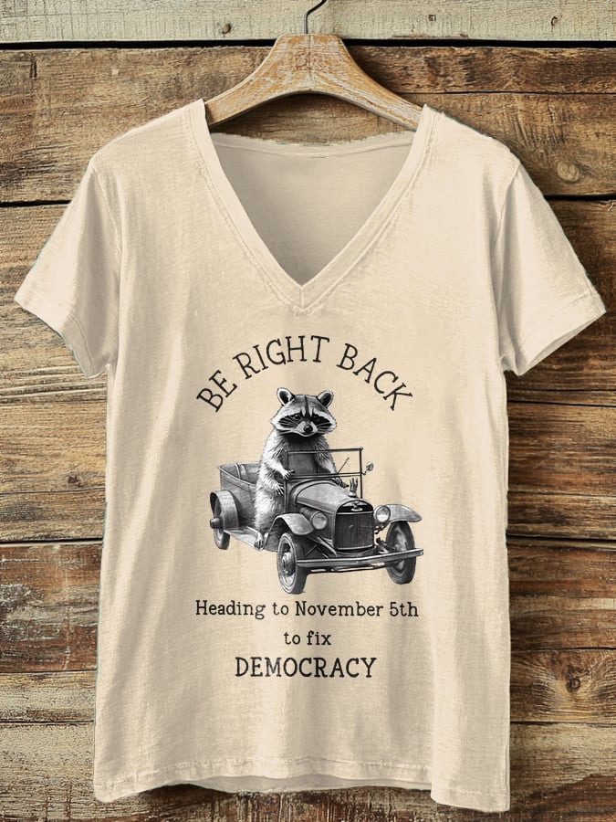 Women's Fashion Casual Radicalized By Basic Decency Printed Fdt Short-Sleeved T-Shirt