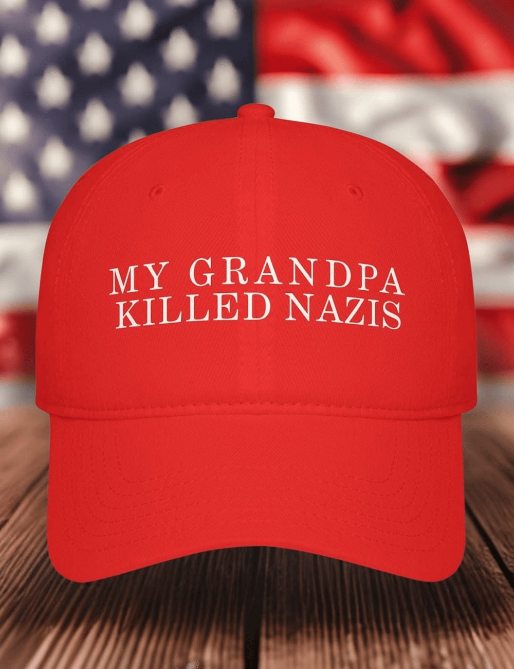 Unisex My Grandfather Killed the Nazi Cotton Hat