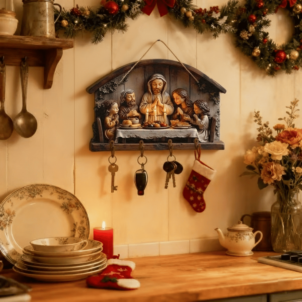 Christmas Sale 49% Off🎄Rustic Highland Cow Wooden Ornament 🐮