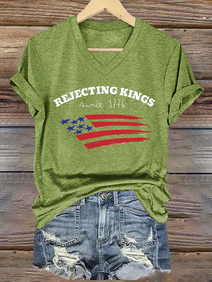 Women's Casual Fashion Fdt Cat Rejects The King T-Shirt