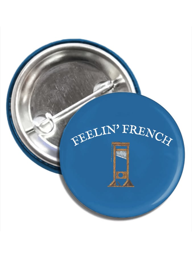 Unisex Guillotine "FDT" Brooch