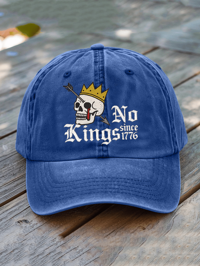 No King In America Printed Hat