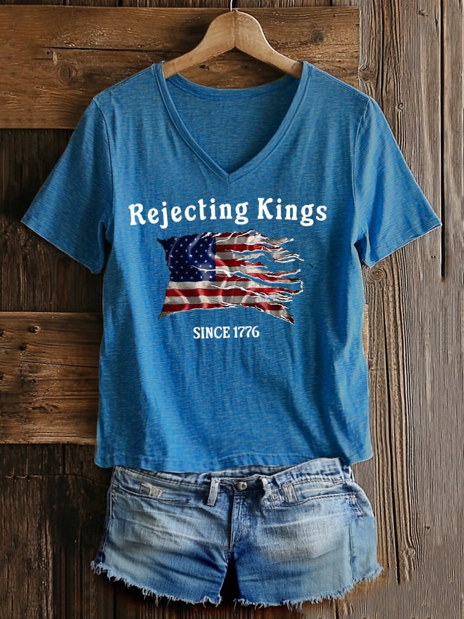 Women's  FTD  V-neck T-shirt