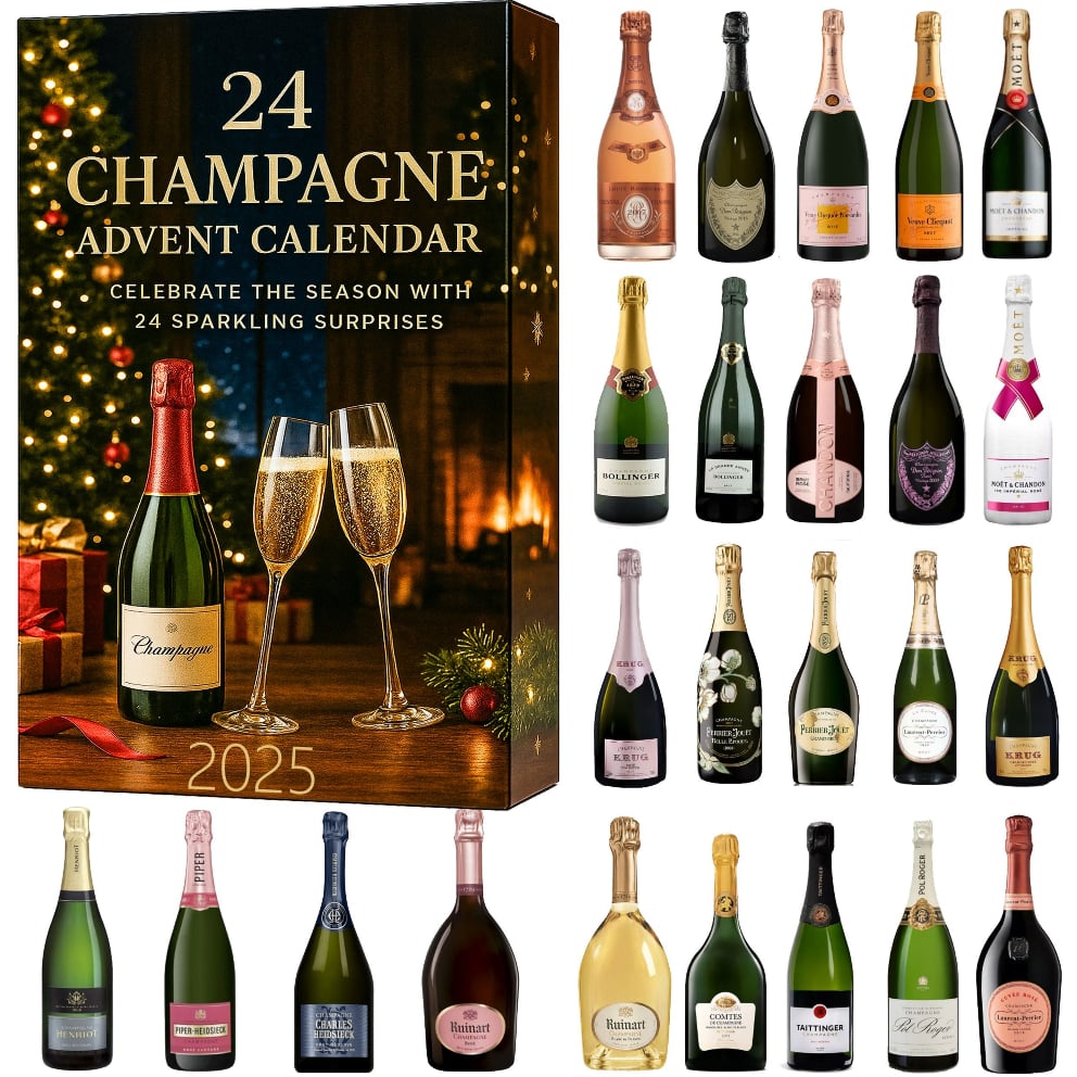 🔥Last Day 49% OFF -🥂2025  Champagne Advent Calendar🎄