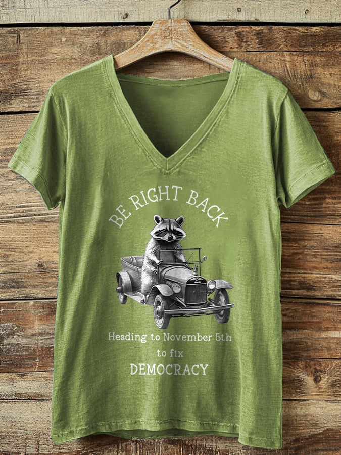 Women's Fashion Casual Radicalized By Basic Decency Printed Fdt Short-Sleeved T-Shirt